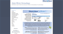 Desktop Screenshot of geomatique.fr