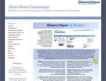 Tablet Screenshot of geomatique.fr